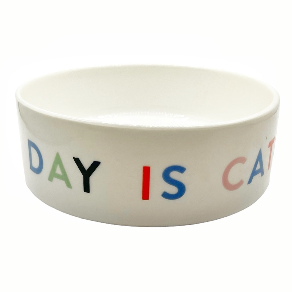 Fringe Studio Caturday 🐱 Cat Food Dish